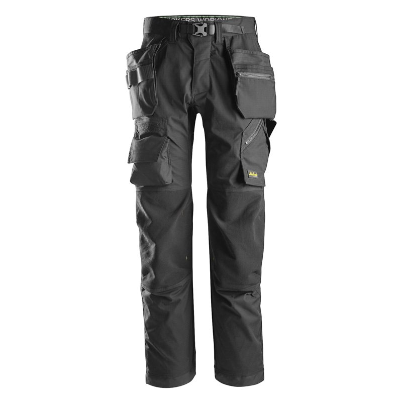 Snickers Pantalon+ pour Poseur de Sol avec Poches Holster