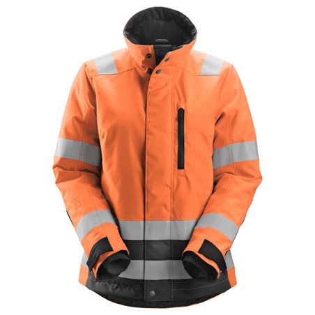 Snickers AllroundWork, Veste isolante 37.5® pour femme, haute visibilité, Classe 2/3