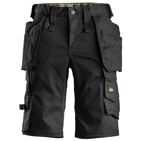 Snickers AllroundWork, Short extensible pour femme avec poches holster