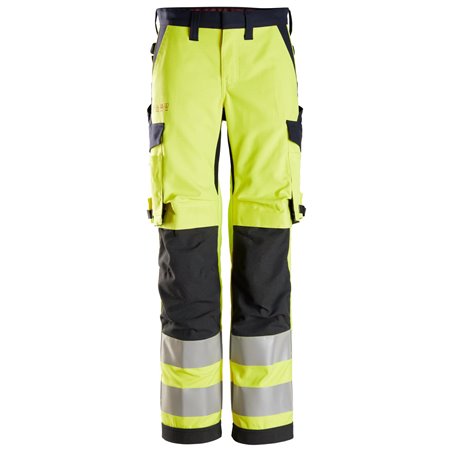 Snickers ProtecWork, Pantalon de travail pour femme, haute visibilité, Classe 2