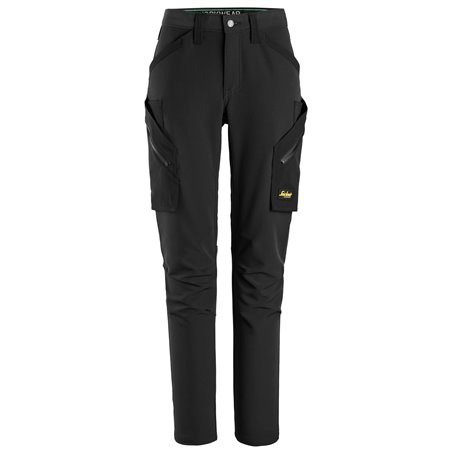 Snickers FlexiWork, Pantalon extensible pour femme sans poches pour genouillères 