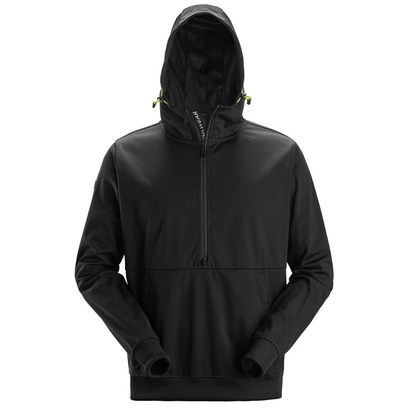 Snickers Sweat-shirt à Capuche Demi-zippé en Tissu Extensible et Coupe-vent