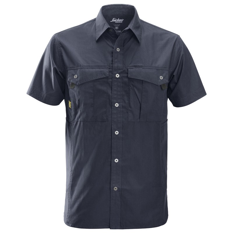 Snickers Chemise à Manches Courtes, Rip-Stop