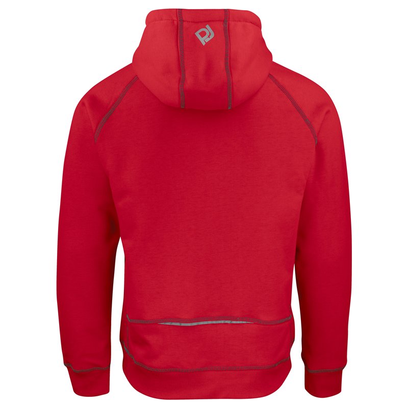 Veste Sweat-Shirt à Capuche Plus Épais avec Coutures Contrastantes