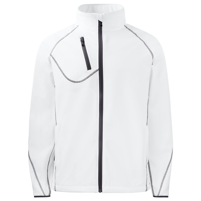 Veste Softshell avec Éléments Contrastants