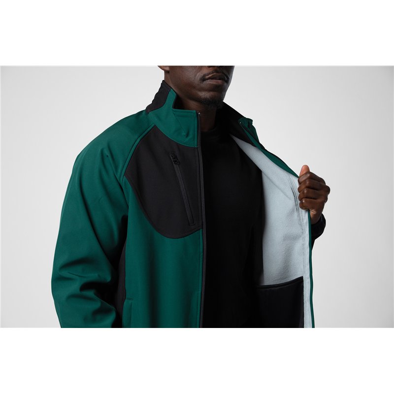 Veste Softshell avec Éléments Contrastants