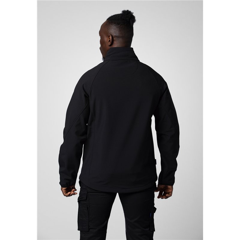 Veste Softshell avec Éléments Contrastants