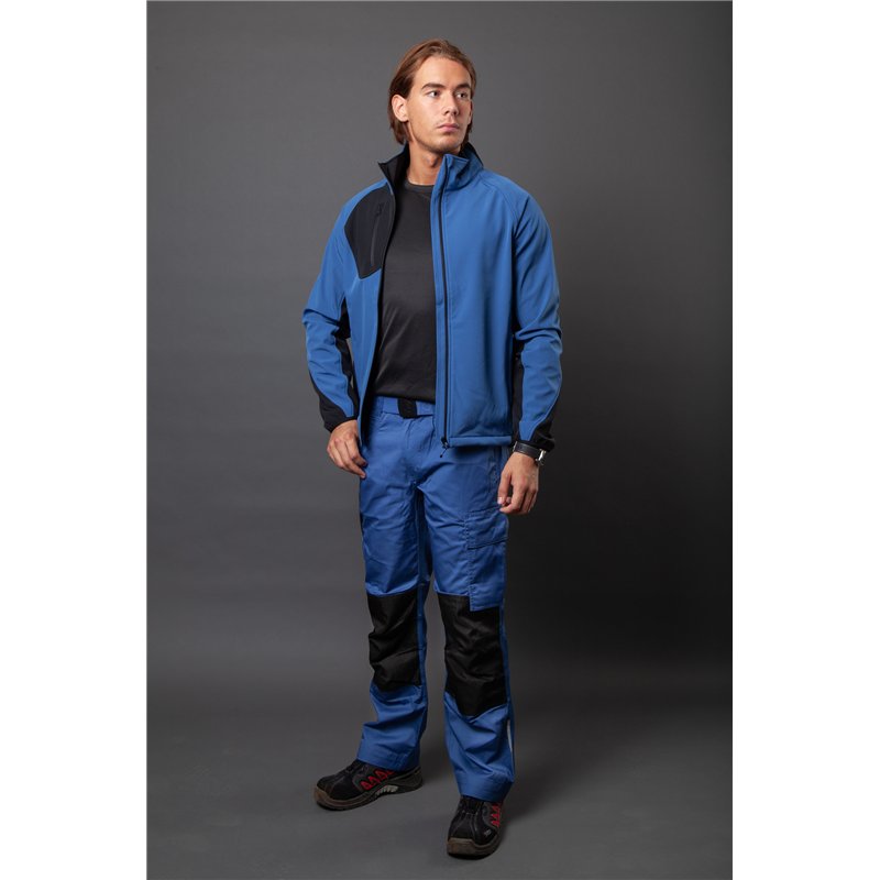 Veste Softshell avec Éléments Contrastants
