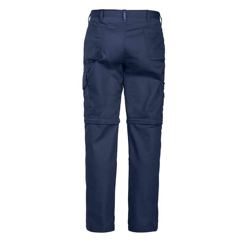 Pantalon de Travail Jambes Amovibles Coupe Droite