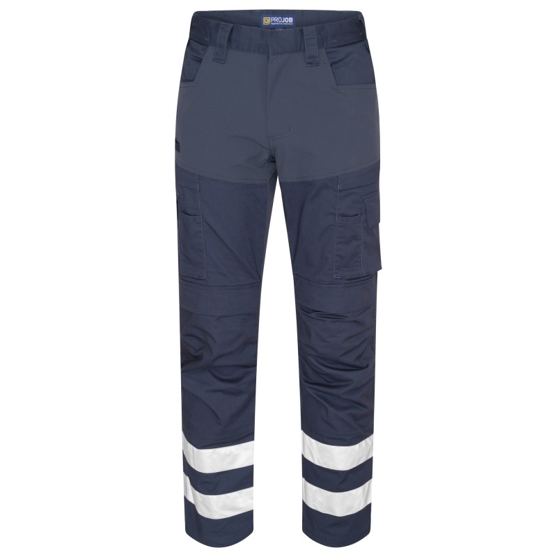 Pantalon de Travail Stretch à Bandes Réfléchissantes