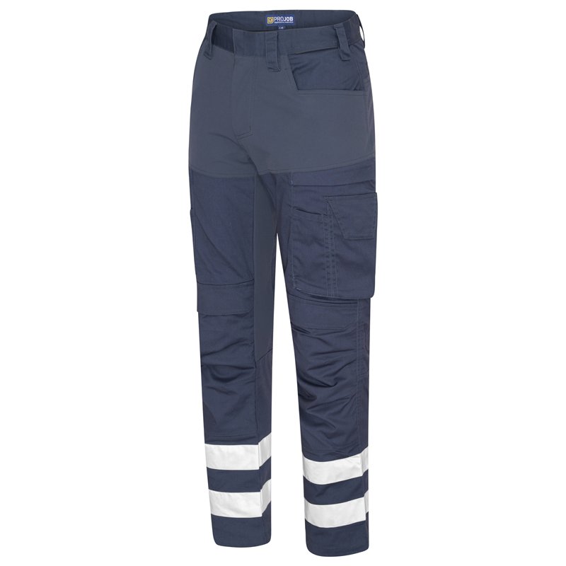Pantalon de Travail Stretch à Bandes Réfléchissantes