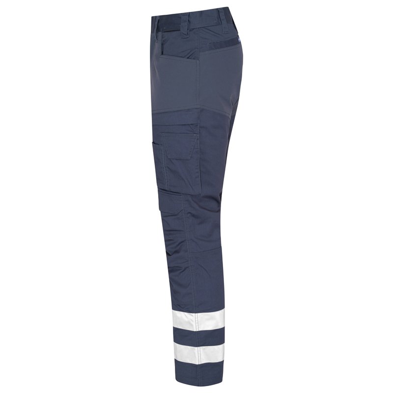 Pantalon de Travail Stretch à Bandes Réfléchissantes
