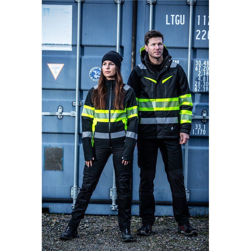 Pantalon de Travail avec Empiècements Stretch Coupe Moderne