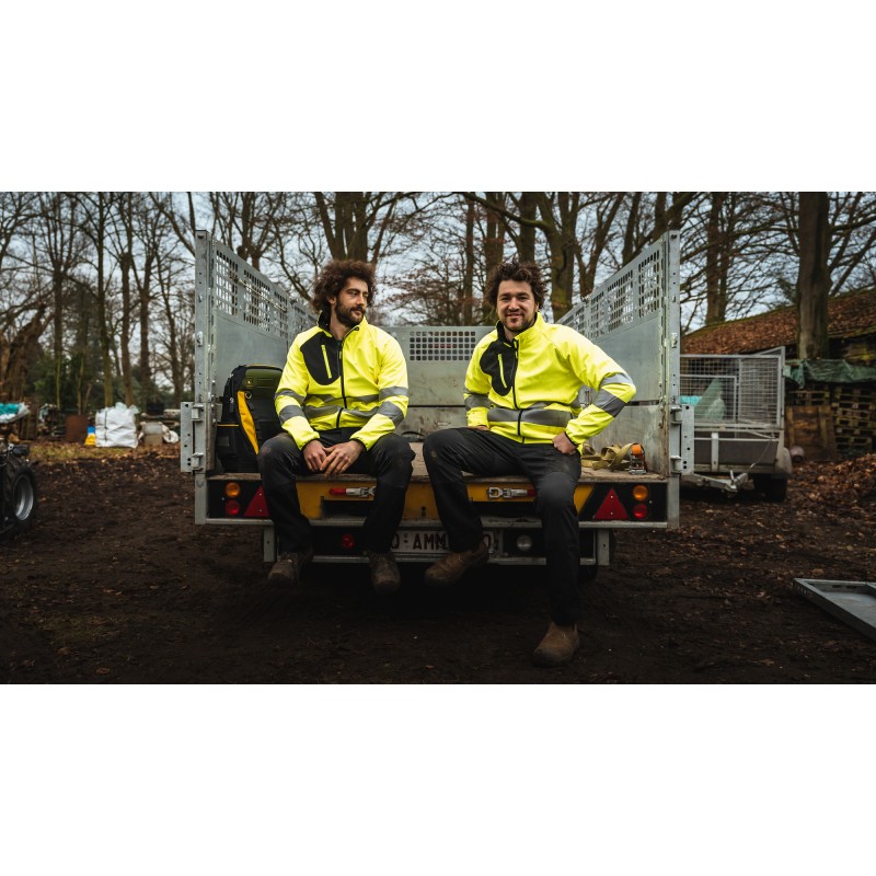 Pantalon de Travail avec Empiècements Stretch Coupe Moderne