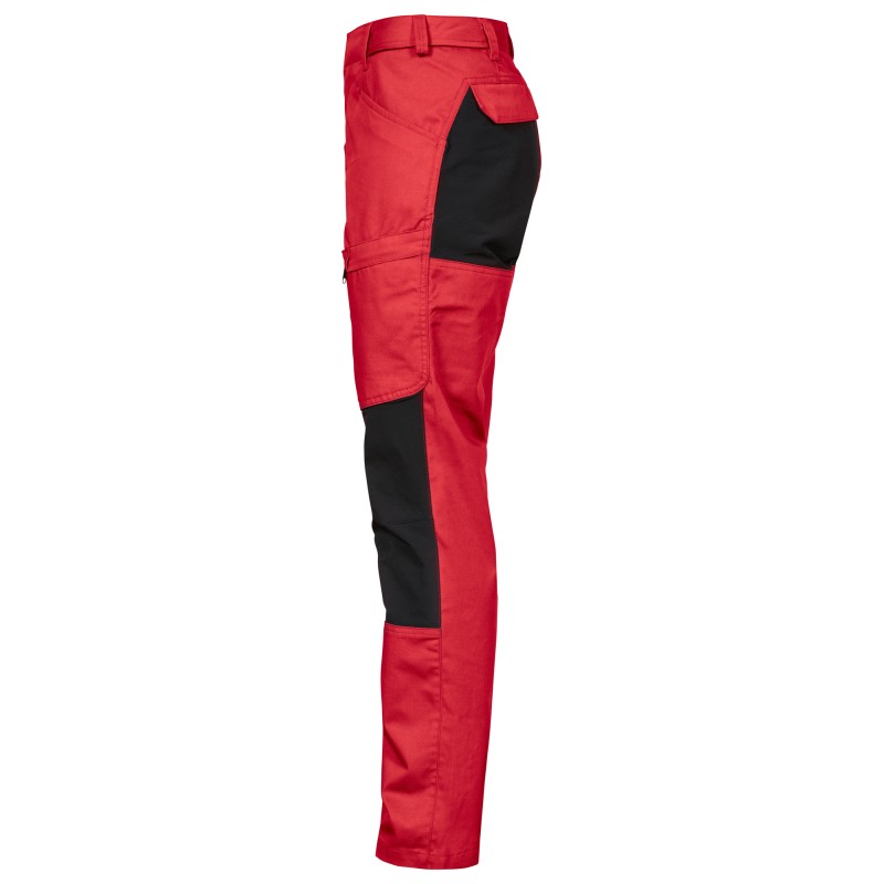 Pantalon de Travail Femme avec Empiècements Stretch Coupe Moderne
