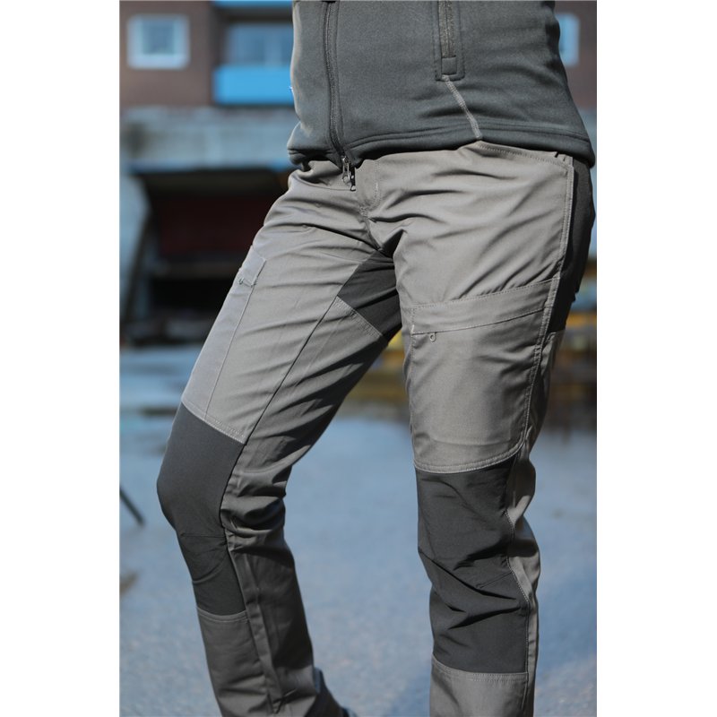 Pantalon de Travail Femme avec Empiècements Stretch Coupe Moderne
