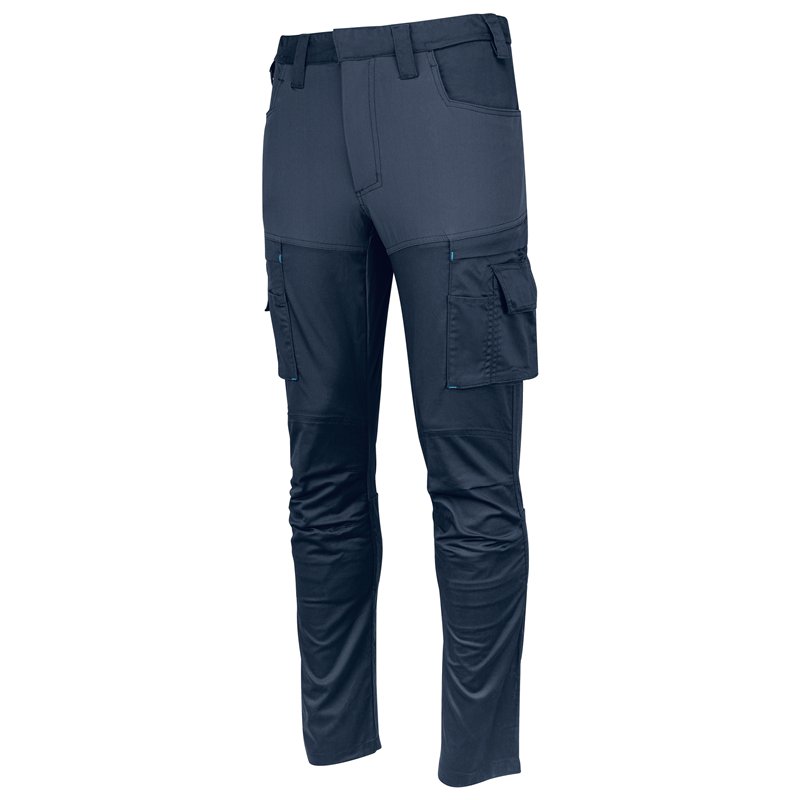 Pantalon de Travail Polyvalent avec Stretch Coupe Ajustée