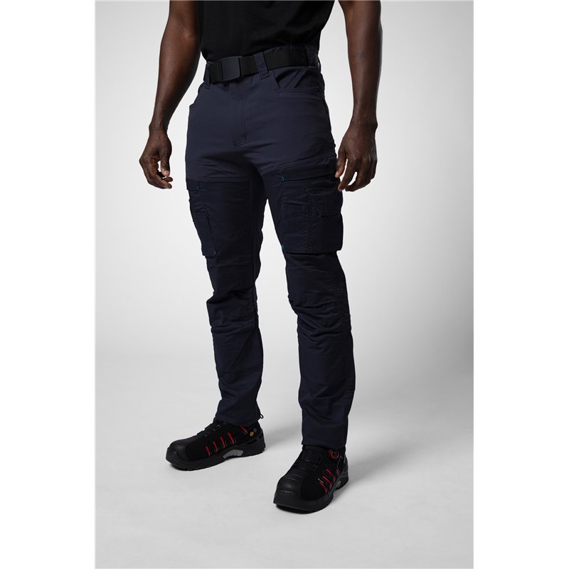 Pantalon de Travail Polyvalent avec Stretch Coupe Ajustée