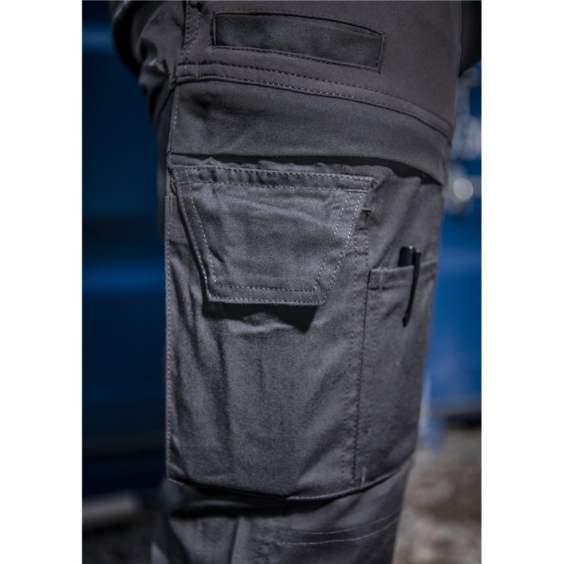 Pantalon de Travail Polyvalent avec Stretch Coupe Ajustée