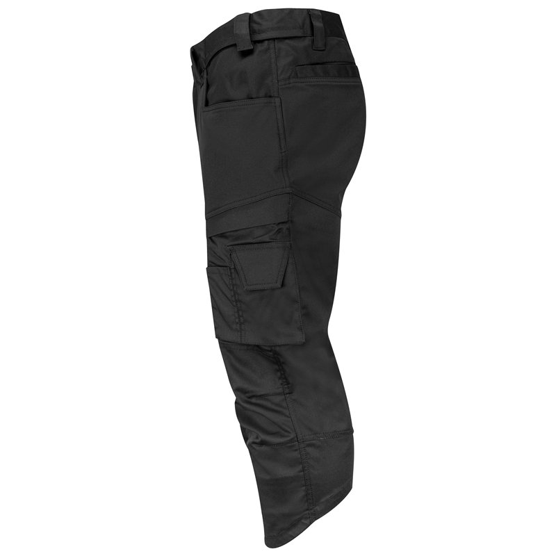 Pantalon de Travail 3/4 Polyvalent Stretch Coupe Ajustée