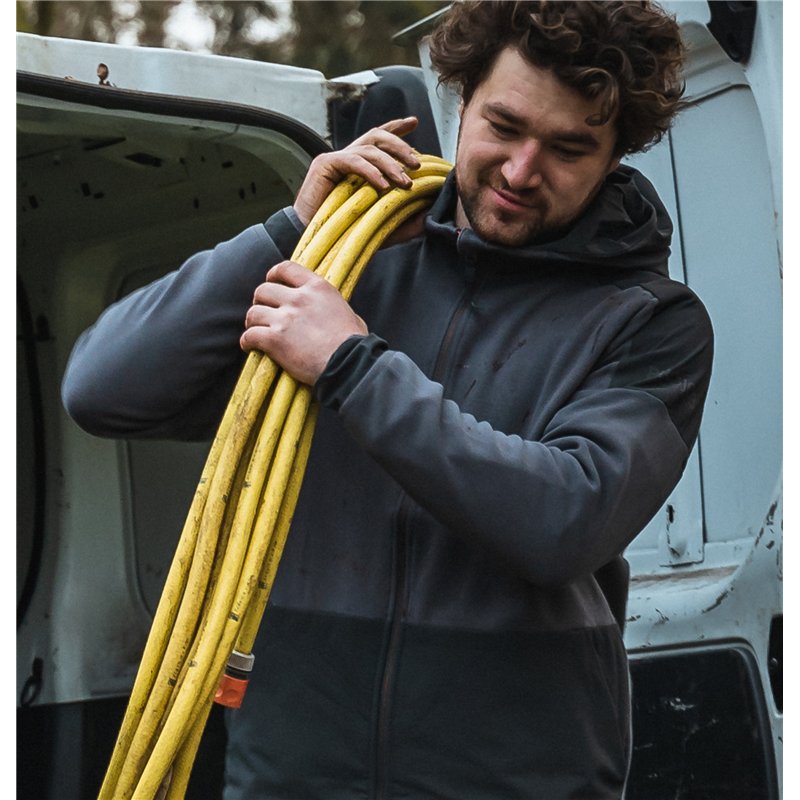Veste à Capuche avec Élastique Softshell Éléments