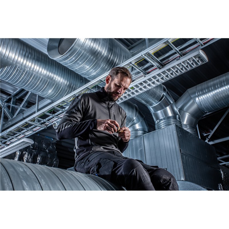 Veste Micropolaire Aspect Ripstop