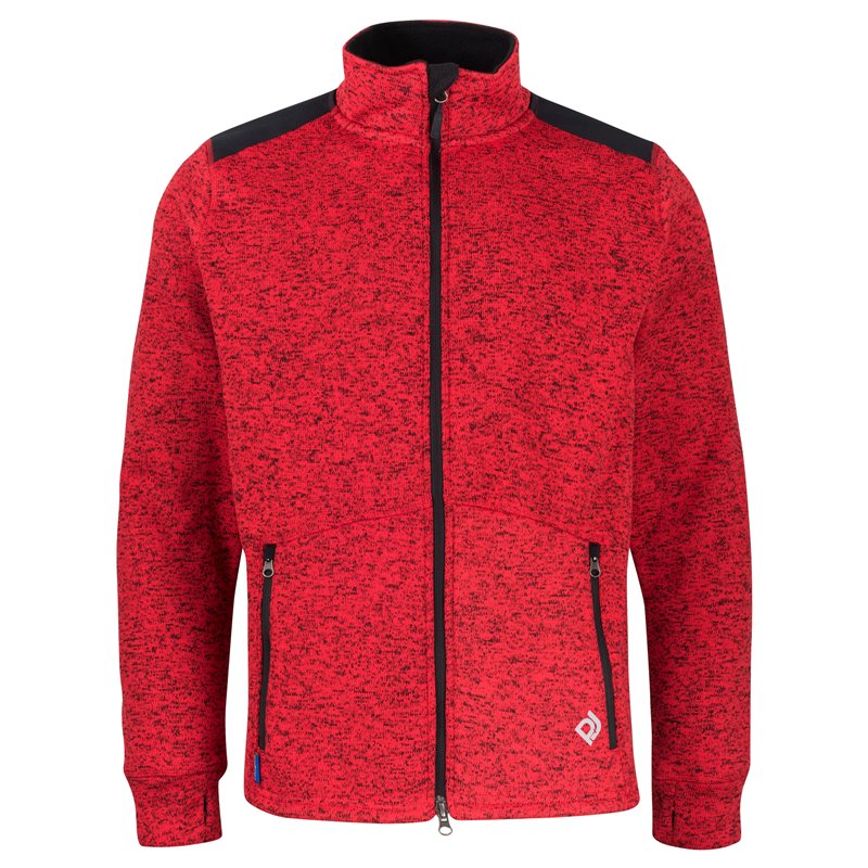 Veste Polaire Aspect Chiné