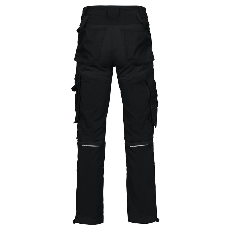 Pantalon de Travail Élastique avec Renfort aux Genoux Coupe Moderne