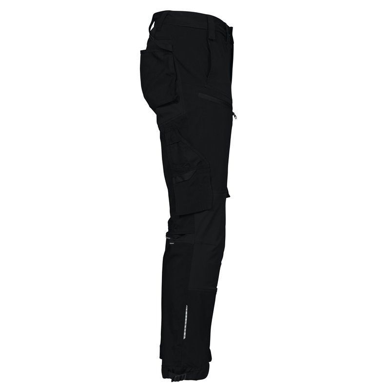 Pantalon de Travail Élastique avec Renfort aux Genoux Coupe Moderne