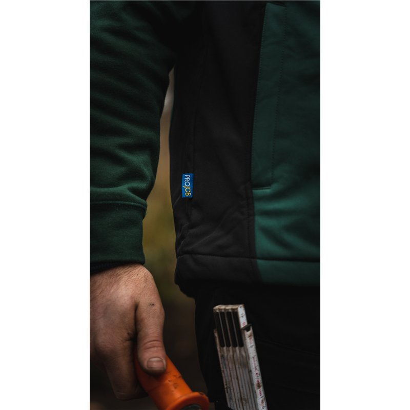 Gilet Softshell avec Éléments Contrastants