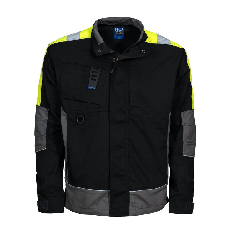 Veste avec Éléments Contrastants