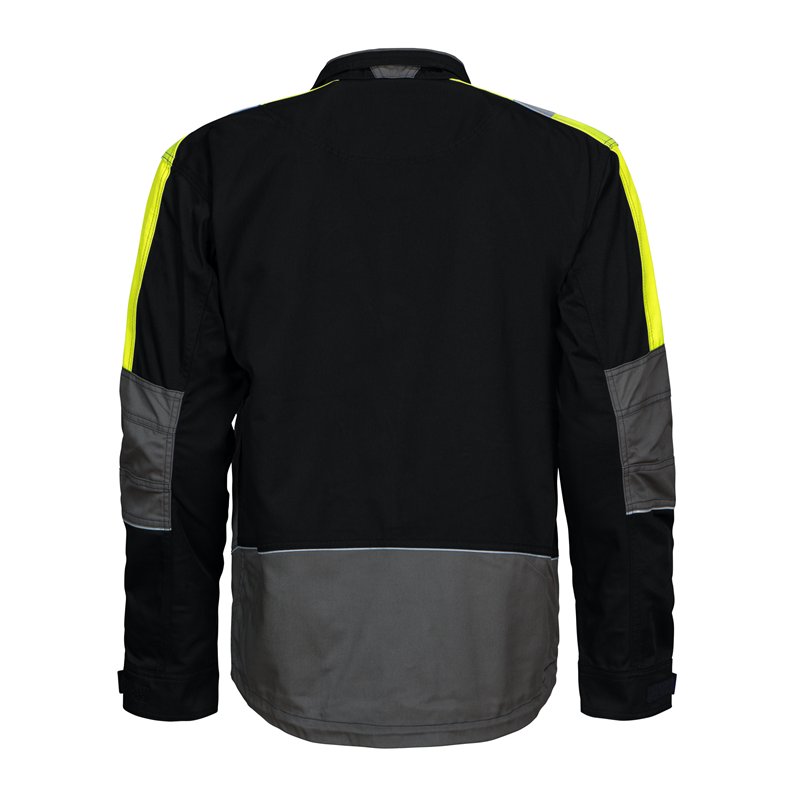 Veste avec Éléments Contrastants