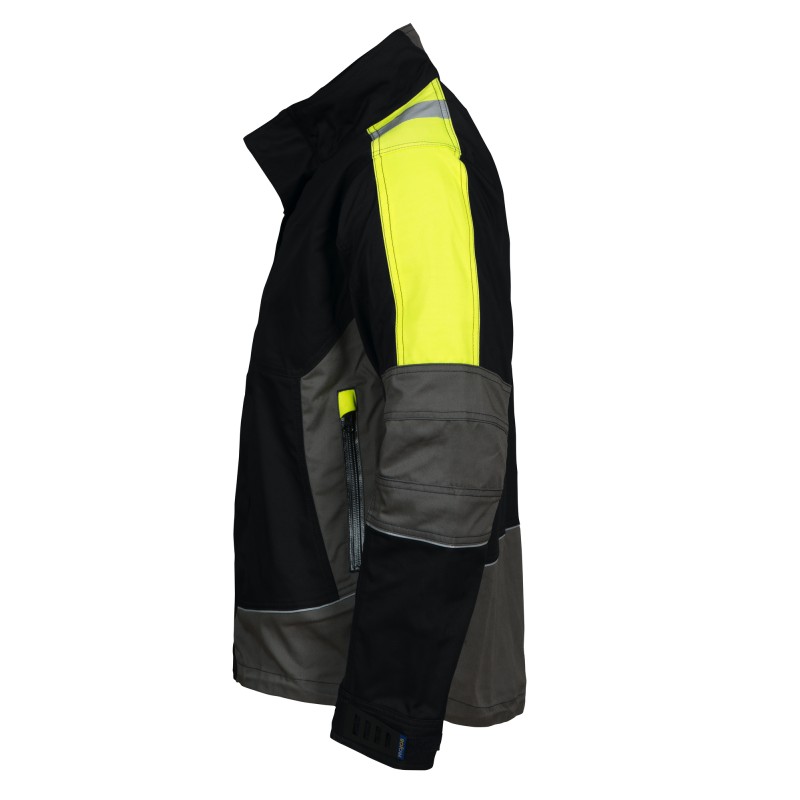 Veste avec Éléments Contrastants