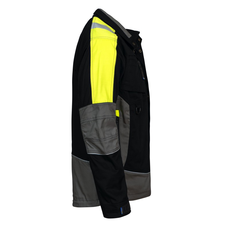 Veste avec Éléments Contrastants