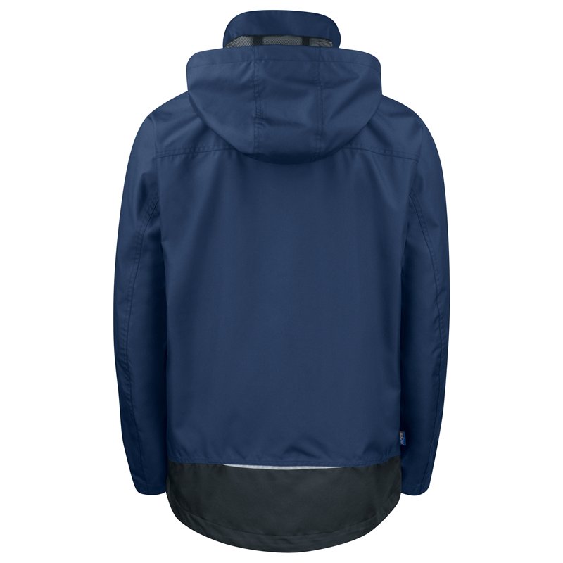 Veste de Pluie Coupe-Vent et Imperméable avec Éléments Contrastants