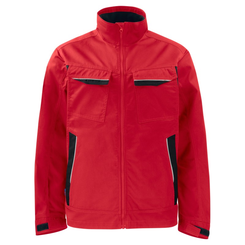 Veste Service avec Éléments Contrastants