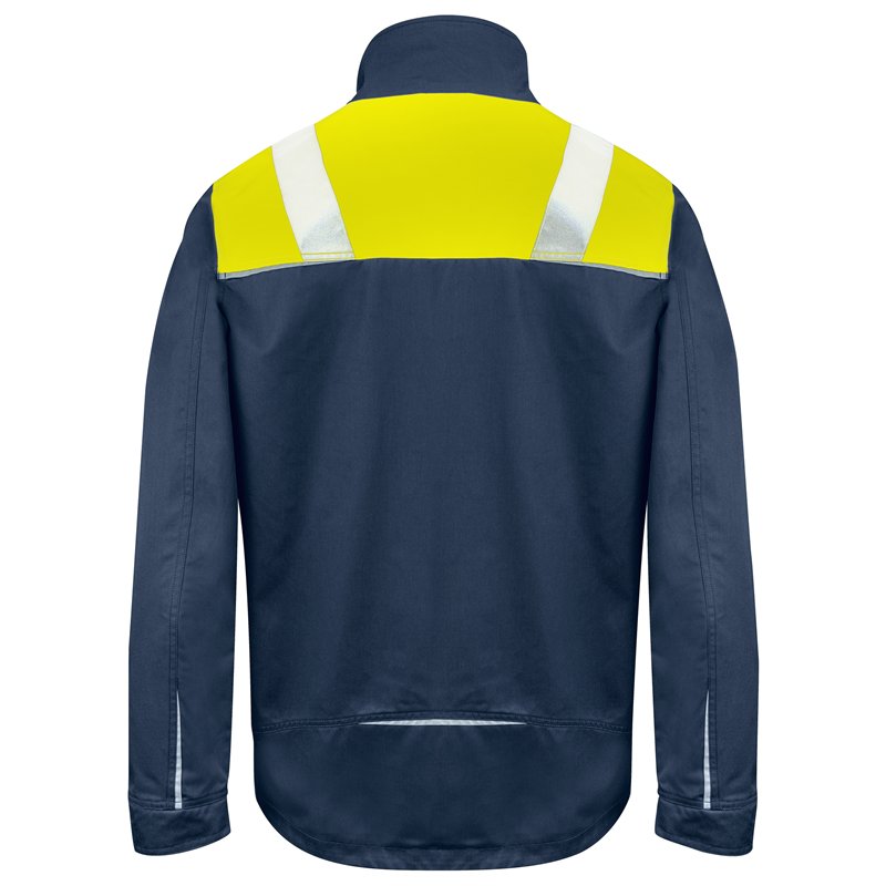 Veste avec Éléments Contrastants