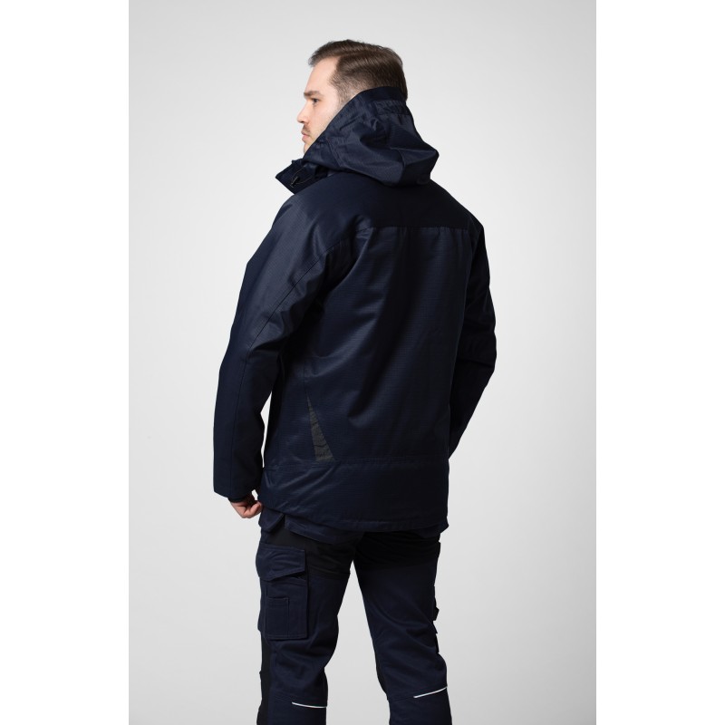 Veste de Pluie Doublé Coupe-Vent et Imperméable
