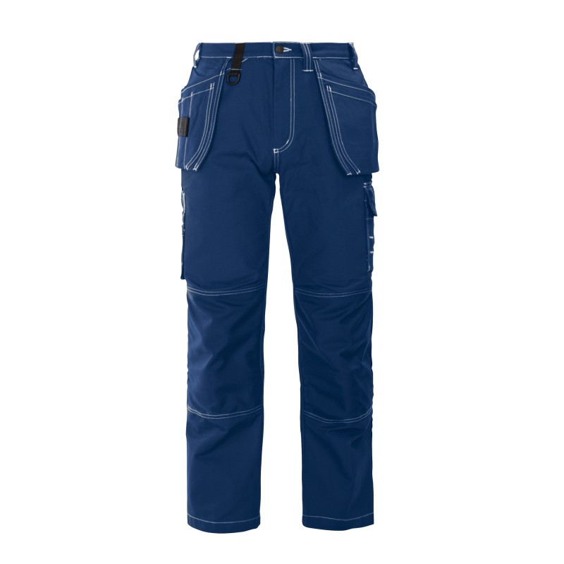 Pantalon de Travail avec Renfort aux Genoux et Poches Flottantes