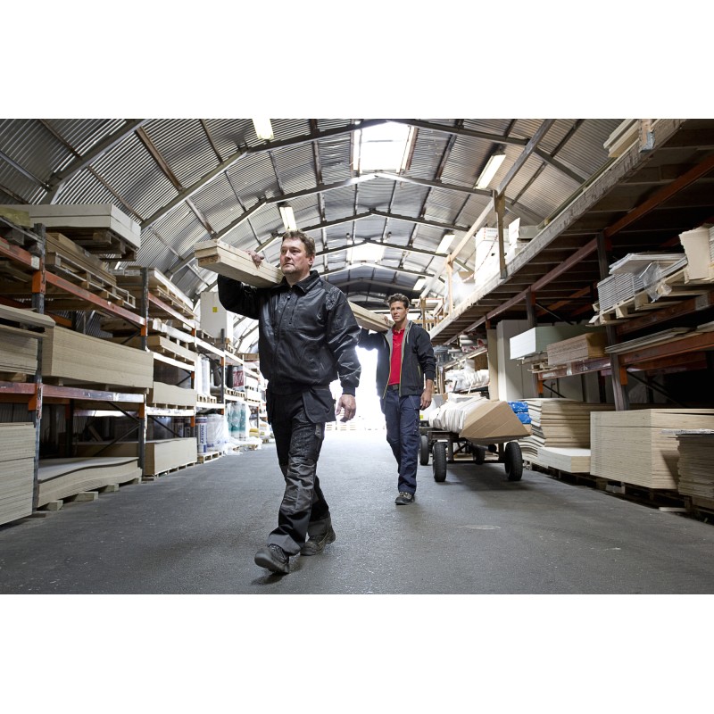 Pantalon de Travail avec Renfort aux Genoux et Poches Flottantes