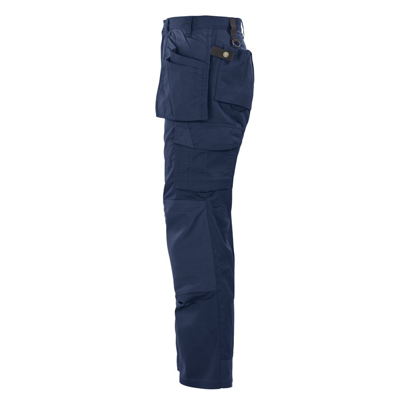 Pantalon à Renfort aux Cuisses avec Renfort aux Genoux et Poches Flottantes