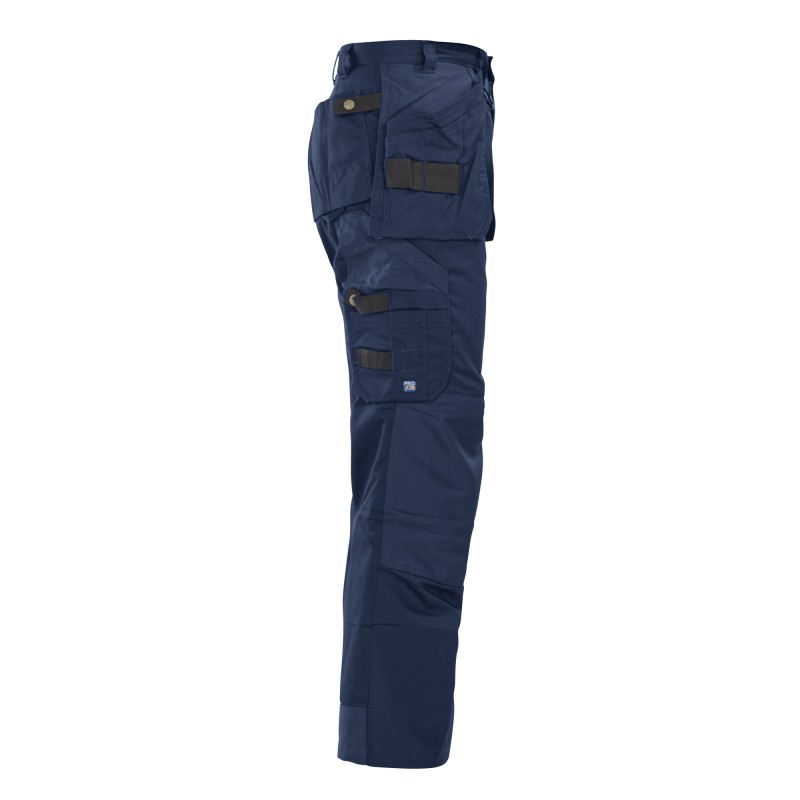 Pantalon à Renfort aux Cuisses avec Renfort aux Genoux et Poches Flottantes