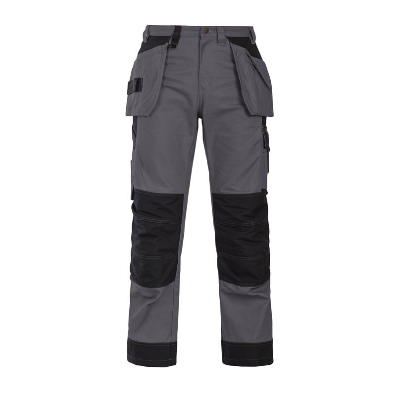 Pantalon de Travail avec Renfort aux Genoux et Poches Flottantes