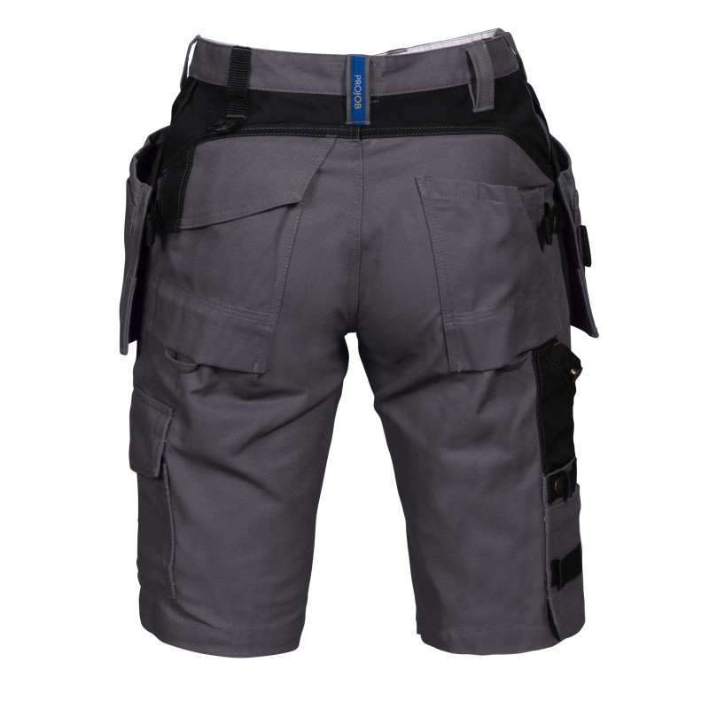 Short à Renfort aux Cuisses avec Poches Flottantes 100% Coton