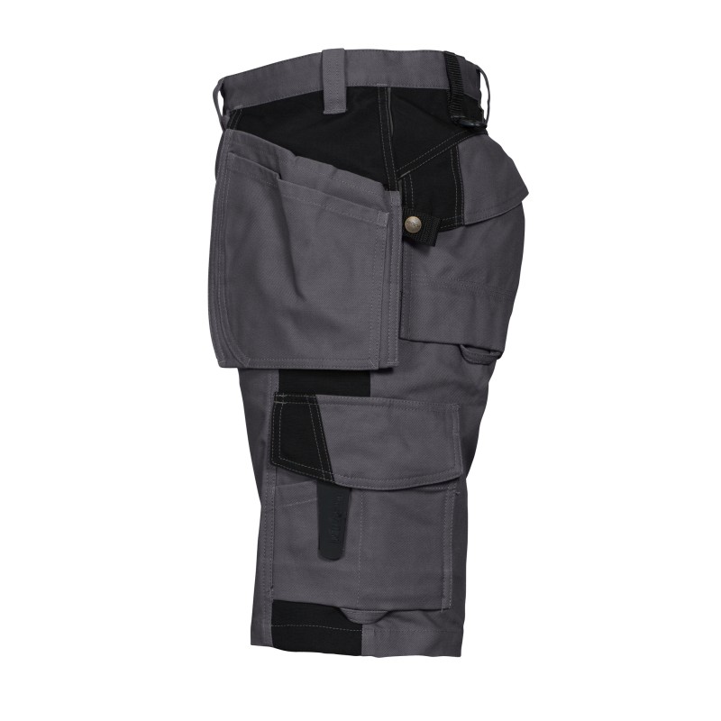Short à Renfort aux Cuisses avec Poches Flottantes 100% Coton