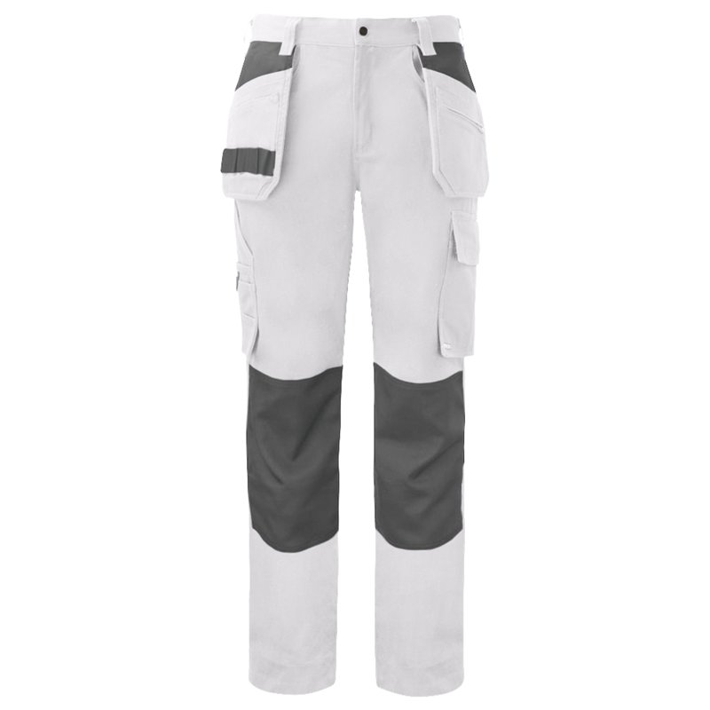 Pantalon de Travail avec Renfort aux Genoux et Poches Flottantes