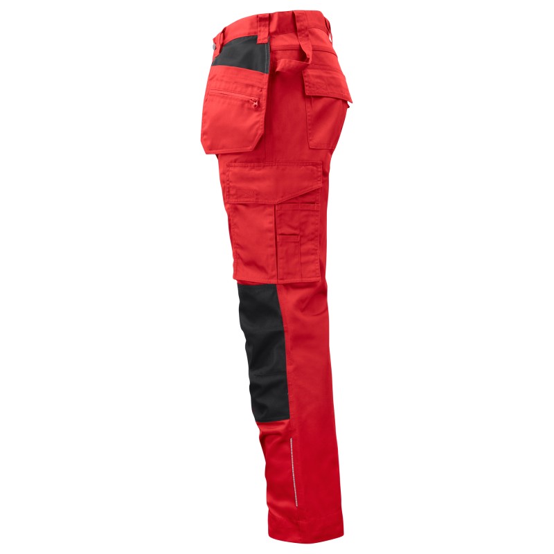 Pantalon de Travail avec Renfort aux Genoux et Poches Flottantes Coupe Moderne
