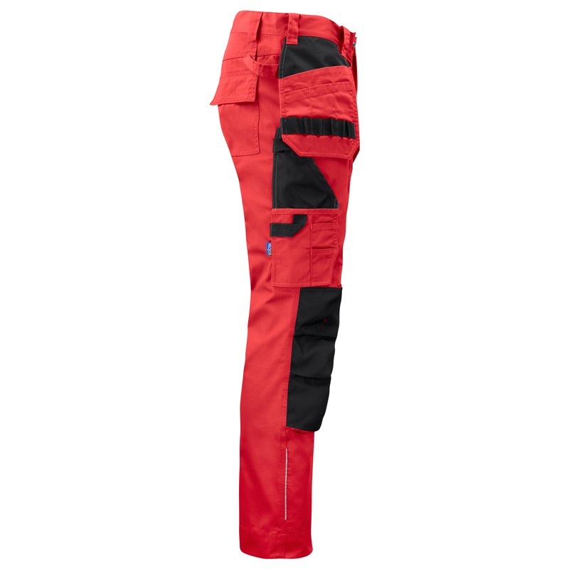 Pantalon de Travail avec Renfort aux Genoux et Poches Flottantes Coupe Moderne