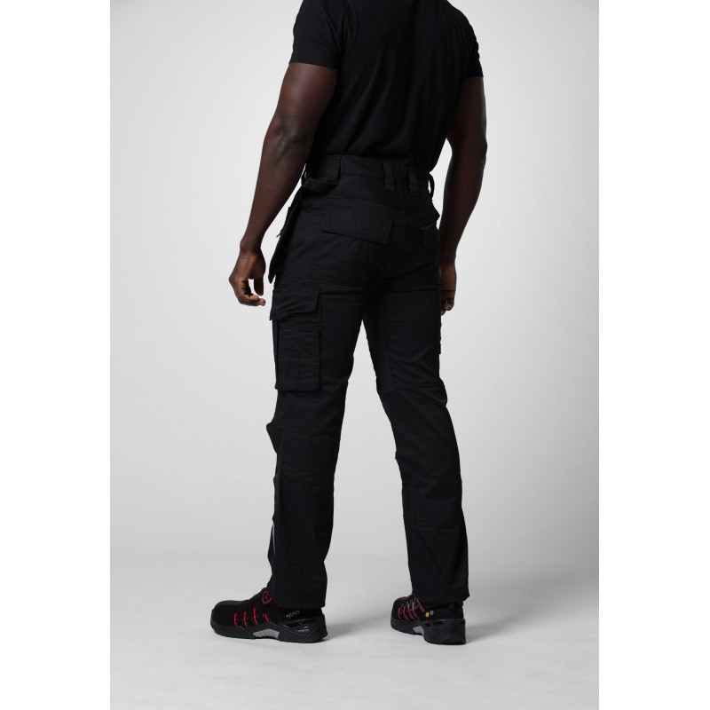 Pantalon de Travail avec Renfort aux Genoux et Poches Flottantes Coupe Moderne