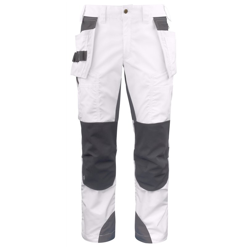 Pantalon Taille Basse avec Empiècements Stretch et Amovibles Poches Flottantes
